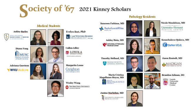 2021 Kinney Scholars